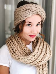 Buy Knit Turban Headband. Ear Warmer, Knit Twist Headband, Women's Knit  Headband Online in India