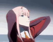 Latest post is zero two and ichigo darling in the franxx 4k wallpaper. Zero Two Gifs Tenor