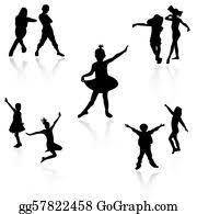 Dancer clipart black and white. Kids Dancing Clip Art Royalty Free Gograph