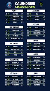 Calendrier De L Avent Psg 2023 Actu Foot On Twitter: "Supporters Parisiens, Voici Le Calendrier Du Psg  Pour La Saison 2021/22. ❤️💙 📸 @Ligue1Ubereats Https://T.co/Hvutx6Zptl" /  Twitter
