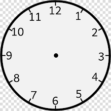 White And Black Clock Illustration Clock Face Analog Clock Without Hands Transparent Background Png Clipart Jam Dinding Jam Dinding