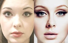 adele clic look makeup tutorial
