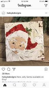 Facebook gives people the power to. Pin By Sherry Quinn On Paintings Inspiration Christmas Paintings Santa Paintings Santa Art