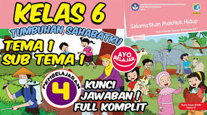 Tematik Kelas 6 Tema 1 Selamatkan Makhluk Hidup Sub Tema 1 Pembelajaran 4 Youtube