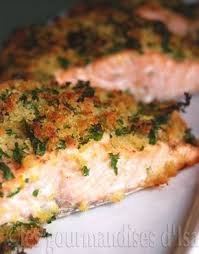Saumon Grille En Croute Gremolata Recettes De Cuisine Cuisine Poisson Cuisine