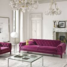 Elliot Fuchsia Tufted Sofa In 2020 Home Decor Cute Living Room Living Room Sofa