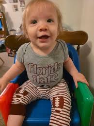 My Robert Max loves his Noles. All the way from Little Rock, Arkansas!!! Go  Noles!