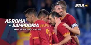 This is an overview of the record of the club against other opponents. Prediksi As Roma Vs Sampdoria 25 Juni 2020 Bola Net
