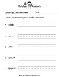 Great for launching a lesson, reinforcing skills, evaluating comprehension, and so much more, our hundreds of reading and writing worksheets will become your go to resources for all content areas. Language Arts Worksheets Worksheets Worksheets