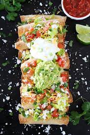 Any size will work, though! Baked Chicken Taquitos