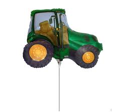 Tractor kleurplaten plan kleurplaten tractor claas baisan info. Tractor Groen Folie Ballon Op Stok 25cm Boerderij Feestartikelen Feestwinkel Altijd Feest
