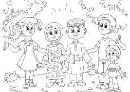 Berikut dibawah ini kumpulan sketsa gambar mewarnai anak muslim. Contoh Gambar Untuk Mewarnai Anak Muslim Terbaru Gambarcoloring