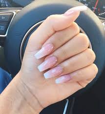 600pcs false finger nail tips acrylic nails clear natural full cover coffin nail. Follow My Pins Jetaelar For The Latest And More Acrylic Nails Coffin Pink Pink Ombre Nails Long Nails