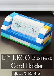 Sometimes you find ideas from the most unlikely objects. Diy Lego Business Card Holder