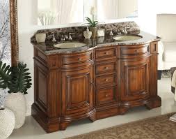 Within bathroom vanities with double sinks, check out our modern, transitional and classic style options. Adelina 60 Inch Double Sink Bathroom Vanity Chestnut Finish