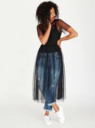 Style Republic Mesh Overlay Dress Black Moda De Ropa Ropa Transparente Ropa