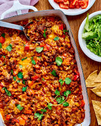 Recipe Ground Beef Taco Casserole Recipe In 2020 Ground Beef Tacos Easy Casserole Recipes Easy Casserole