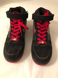 Nike Air Force 1 Jordan Suede Red And Black Size 12 Fashion Clothing Shoes Accessories Mensshoes Athleticshoes Ebay Link Athletic Shoes Red Suede Shoes