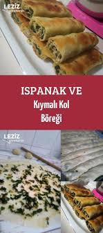 Ispanak Ve Kiymali Kol Boregi Leziz Yemeklerim Yemek Tarifi Yemek Leziz Yemek Yemek Tarifleri