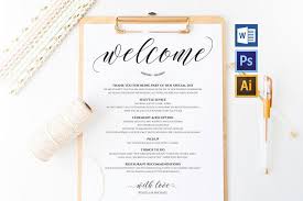 Wedding Itinerary Shr103 Wedding Itinerary Wedding Itinerary Template Creative Invitations