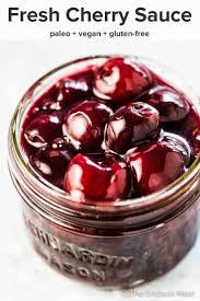 Fresh Cherry Sauce Cherry Compote Recipe Cherry Sauce Fresh Cherry Recipes Cherry Recipes