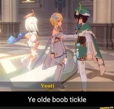 Ye olde boob tickle - iFunny