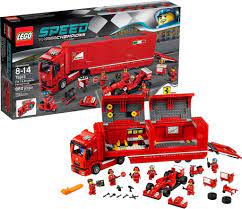 Jan 01, 2020 · this lego speed champions ferrari f8 tributo is perfect for fans of toy cars and ferrari! Lego Scuderia Ferrari Truck Shop Clothing Shoes Online