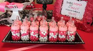 Tini Posh Sophia S Baby Shower Pink Black And White Theme Hot Pink Baby Shower Valentines Baby Shower Pink Baby Shower