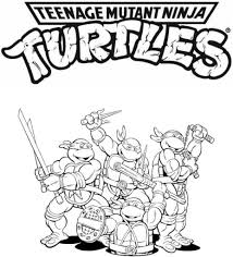 Whoever your favorite ninja turtle is, we have a great collection for you, from leonardo and his swords, to donatello and his bo, or raphael and his sais, or michelangelo and his nunchucks we have all the best teenage mutant. Nija Turtles Coloring Pages Coloring Home
