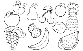 Worksheets Boyama Sayfalari Sanat Meyve