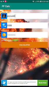 This app is not a cheat or hack to get free diamonds in free fire. Diamond Calc Free Fire New For Android Apk Download