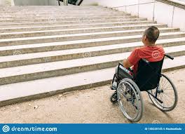 Comme susmentionné, le fauteuil roulant monte escalier aide les personnes à mobilité réduite de franchir les escaliers qui présentent fréquemment un véritable obstacle pendant leur déplacement à domicile ou en dehors de chez eux. Homme Dans Le Fauteuil Roulant Arrete En Raison De L Escalier Image Stock Image Du Enjeu Frustre 155220145