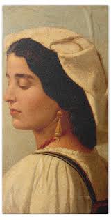 Portrait of a Roman Woman Bath Towel
