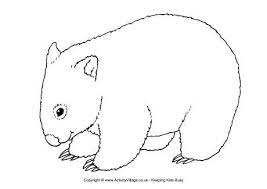 Wombat Colouring Page Coloring Pages Wombat Animal Coloring Pages