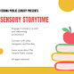 Sensory Storytime event in Verona, NJ