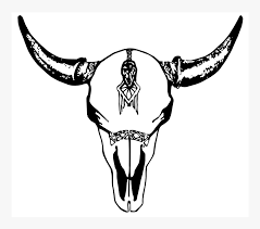 Maybe you would like to learn more about one of these? Longhorn Skull Tattoo Bull Hd Png Download Kindpng