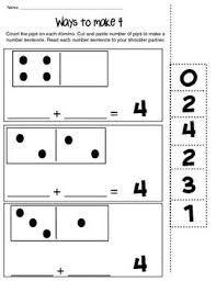Freebie From Kitty Kitty Kindergarten Ways To Make 4 Math Composing Number Worksheet Kindergarten Math Kindergarten Math Activities Math Classroom