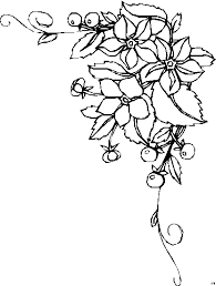 27 1 flora ranken fraktale. Windowcolor Malvorlage Ecke Coloring And Malvorlagan