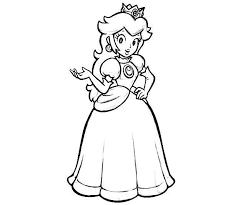 This is the second adventure installment in the mario franchise in. Princess Peach Coloring Page Coloringme Com