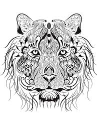 Out of the entire population of tigers in the wild, only about 3% are left, and 97% were completely wiped out in a period of just 100 years :' (. Free Tiger Coloring Pages For Adults Printable To Download Tiger Coloring Pages