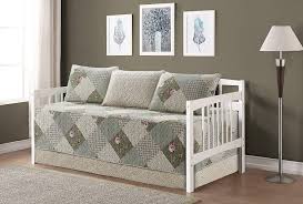 S p q m m k o n s w w o o r e w d f i. Mk Home 5pc Daybed Set Oversized Quilted Bedspread Coverlet New Floral Aqua Blue Grey White Taupe Bedding Sets Collections Home Kitchen Fcteutonia05 De