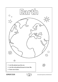 Solar System Coloring Book For Kids Earth Page 4 Coloring Books Printables Free Kids Kids Coloring Books