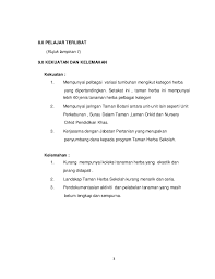 Kertas Kerja Taman Herba Smk Tunku Ismail