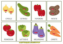 Maestraemily Memory Della Frutta E Verdura Frutta Verdura Artigianato Per Bambini