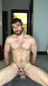 Caged handsome dildo session by Eagerbttmxxx