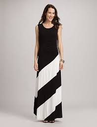 Black And White Striped Maxi Dress Dressbarn With Images Ladies Day Dresses Maxi Dress Striped Maxi Dresses