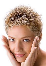 In addition to these cool spikes, hair can be worn loose, messy or slick. Very Short Spiky Hairstyles Women New Very Short Spiky Short Spiky Haircuts Super Short Hair Short Spiky Hairstyles