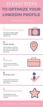 Easy 10 Steps To Optimize Your Linkedin Profile Linkedin Profile Linkedin Tips Linkedin Marketing