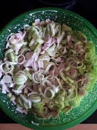 Lauchsalat Mit Gekochtem Schinken Rezept Lauchsalat Salat Und Rezepte