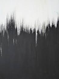 Beautiful Black And White Nature Background Striking Diy Black And White Painting Shelterness Black And White Painting White Painting Black And White Abstract